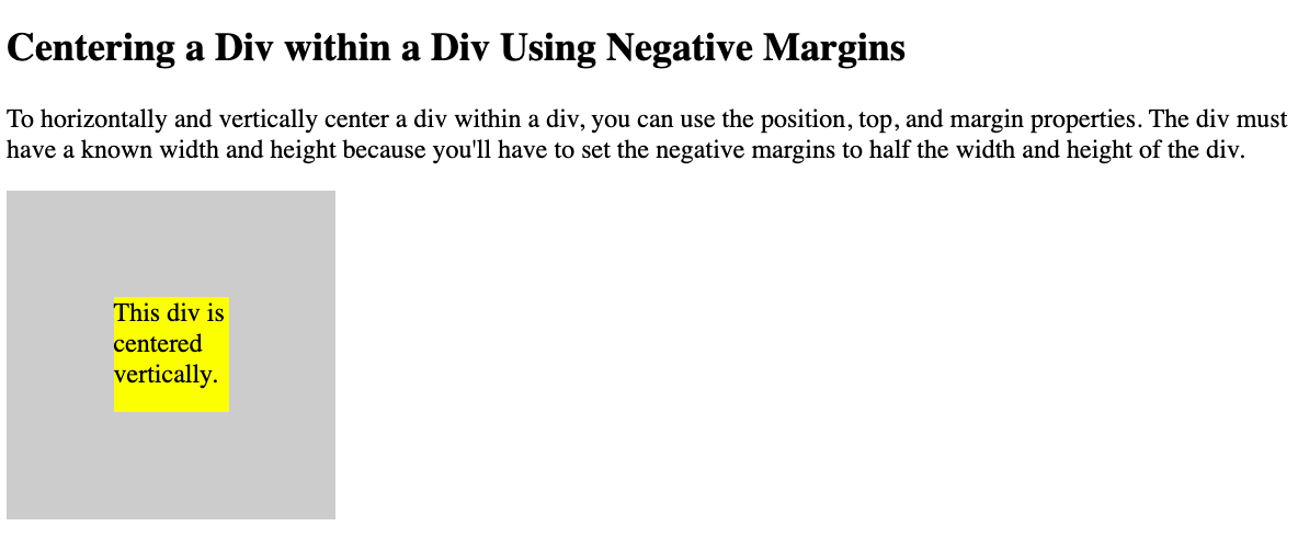 11 Ways to Center Div or Text in Div in CSS