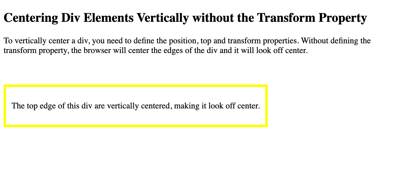 11 Ways to Center Div or Text in Div in CSS