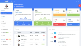 The 28 Best Html Dashboard Templates For Admins & Users