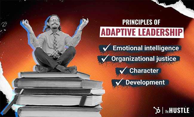 Principles of adaptive leadership: Emotional intelligence, organizational justice, character, and development.