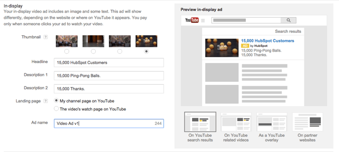 youtube advertising rates, types of youtube ads, youtube ads for business