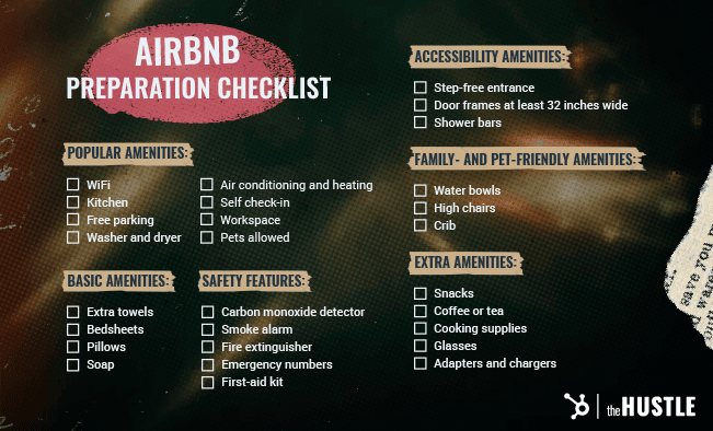 Airbnb Preparation Checklist