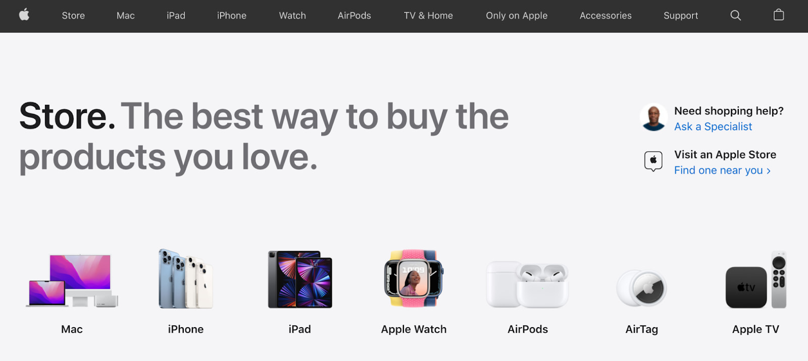Apple's omni-channel experience