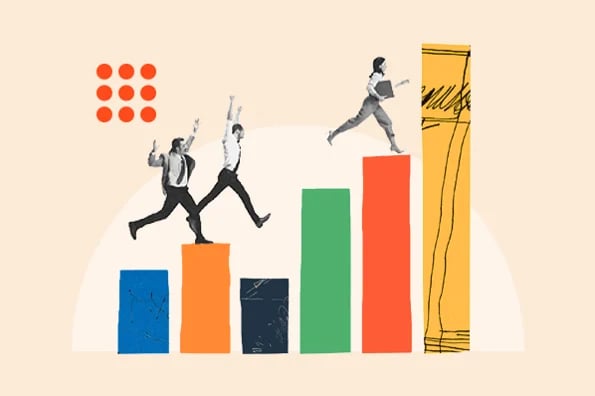 b2b sales metrics illustration