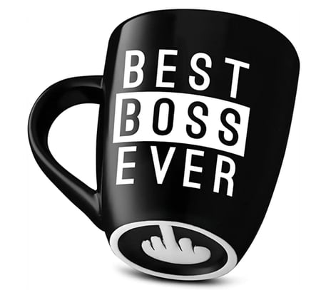 April fools prank: best boss ever mug prank