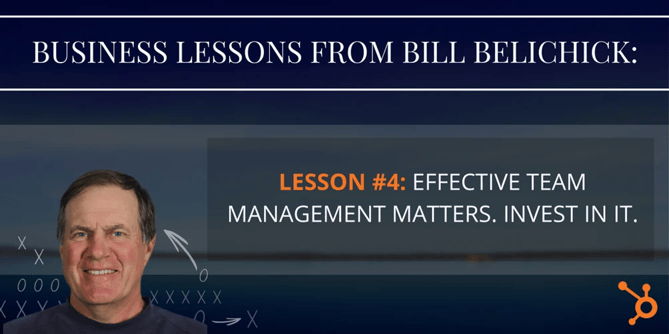 Bill Belichick Business Lesson