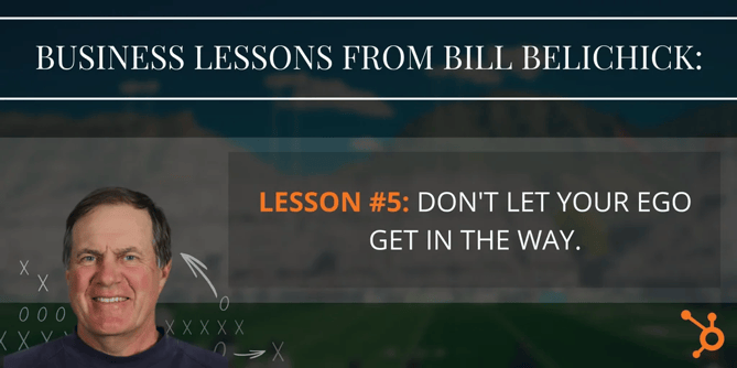 Bill Belichick Business Lesson