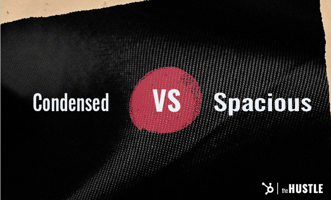 Font Psychology in Logo Design: Condensed vs. spacious.
