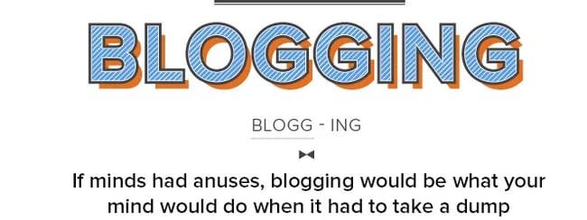 Blogging copy