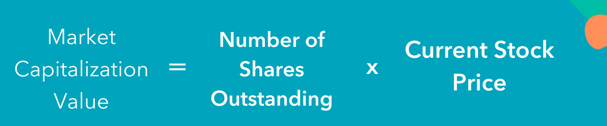 market capitalization formula for company valuation