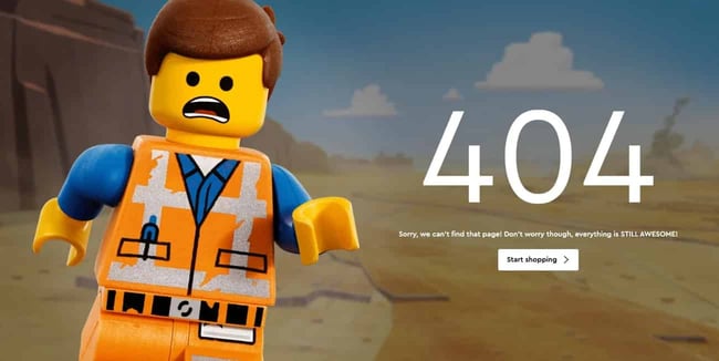 404 correction page lego 