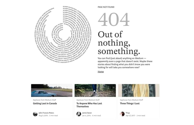 404 error pages medium 