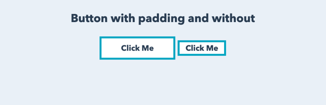 Button with CSS padding and button without side-by-side-1