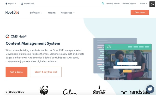 best blogging platforms: CMS Hub