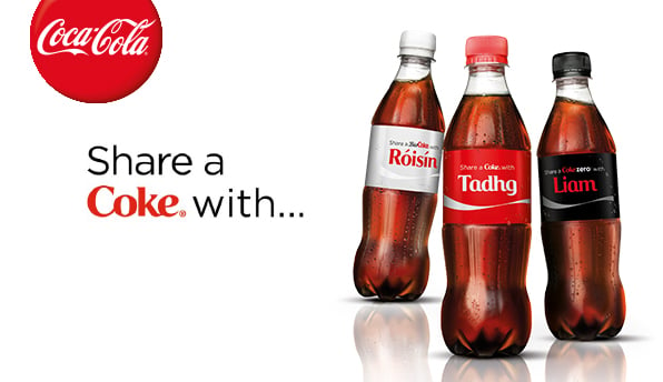 esempio di campagna ugc di marketing ecommerce di coca cola 