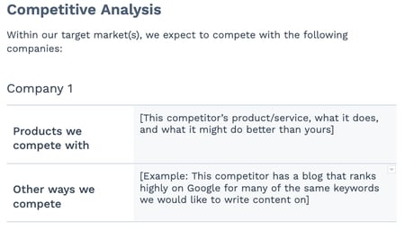 Competitive%20Analysis.jpg?width=450&name=Competitive%20Analysis - 5 Steps to Create an Outstanding Marketing Plan [Free Templates]