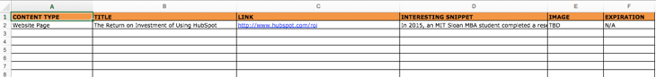 content repository tab within this calendar excel template