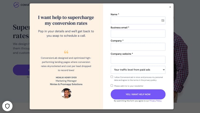 Conversion%20Lab%20landing%20page%20example%202.jpg?width=650&name=Conversion%20Lab%20landing%20page%20example%202 - Landing Page Design Examples to Inspire Your Own in 2023