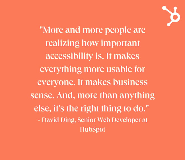 website development challenges: making sure products are accessible to everyone. 