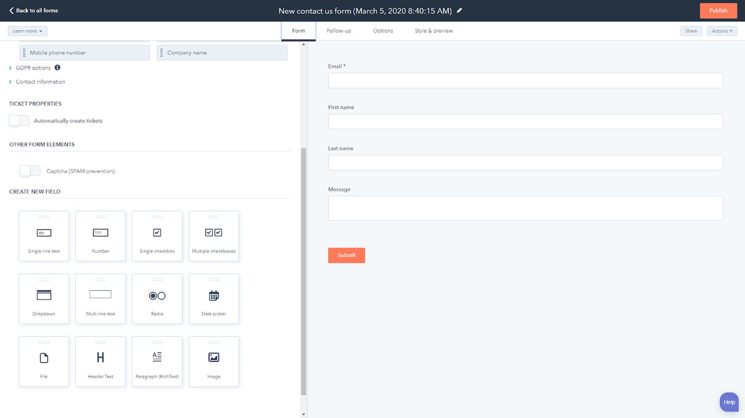 How to Create a Contact Page in HubSpot