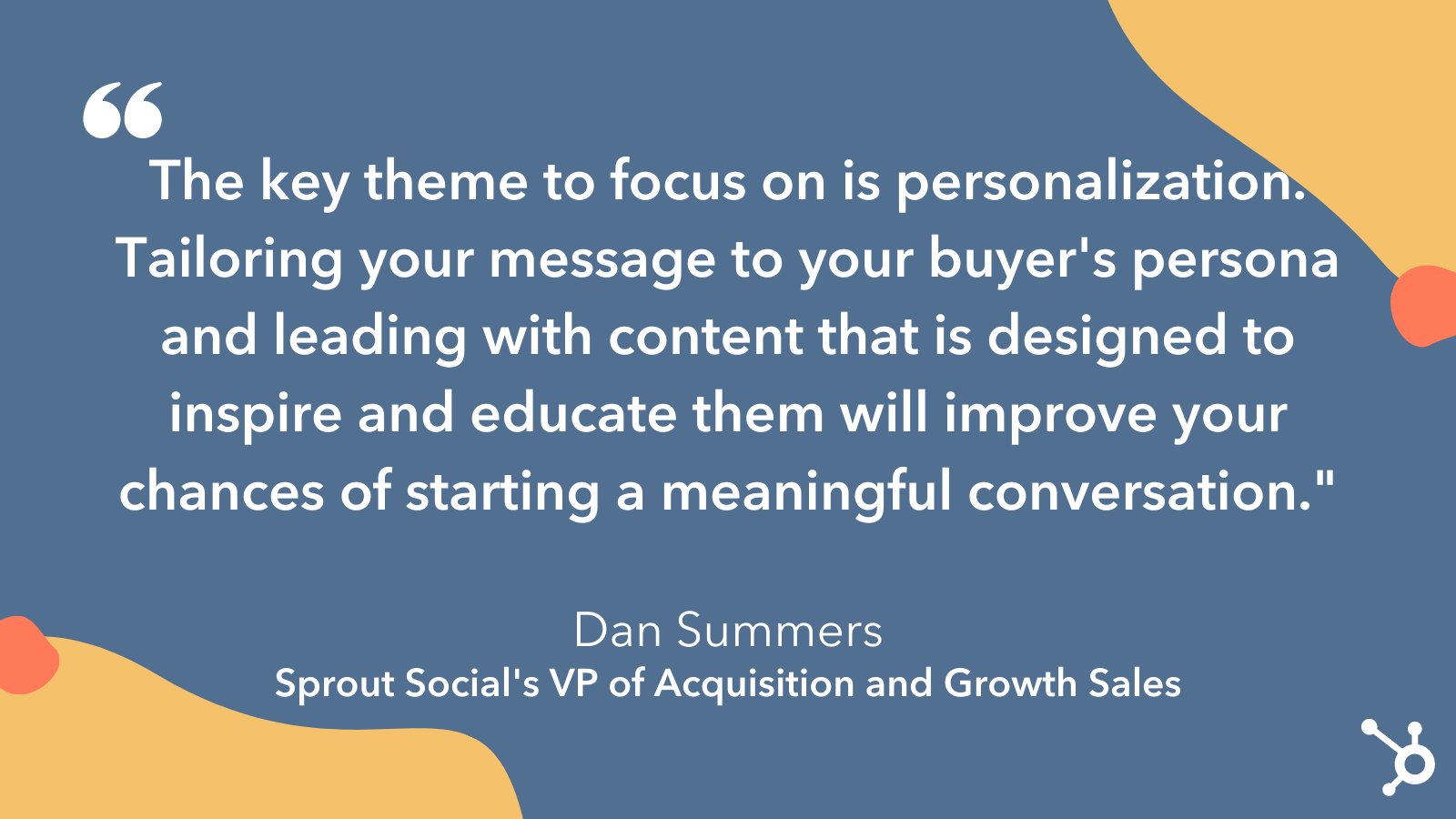 Dan Summers Social Selling Conversation Starters Tip