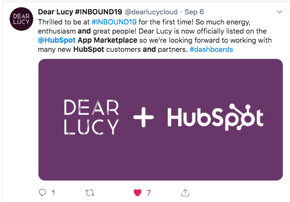 Dear Lucy Tweet