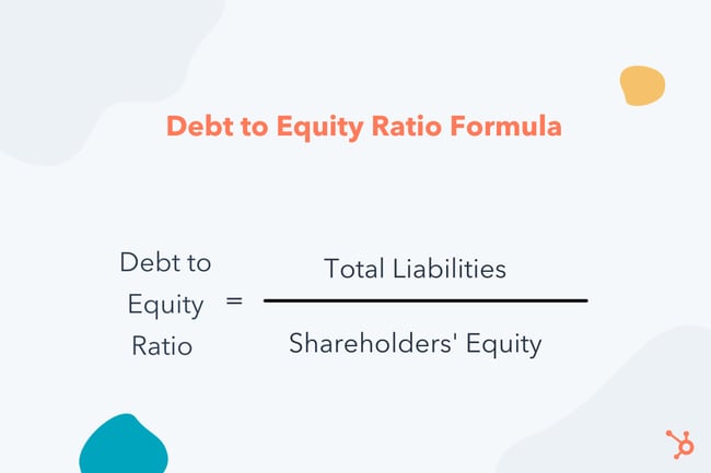 debt to equity ratio formula