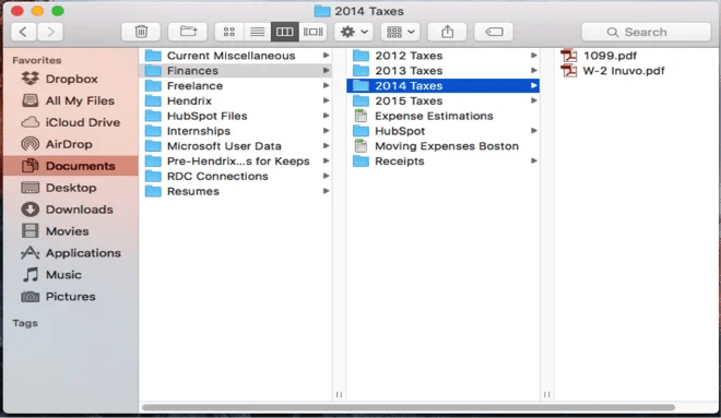 Desktop Files.