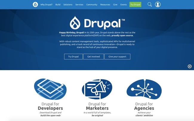 Best Blogging Platforms: Drupal