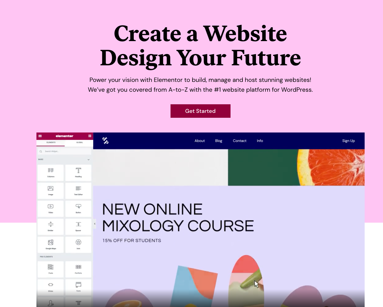 Elementor Homepage.png?width=1251&name=Elementor Homepage - 17 of the Best Free Website Builders to Check Out in 2023