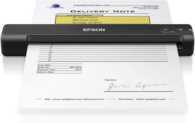 best receipt scanner: Epson Workforce ES-50