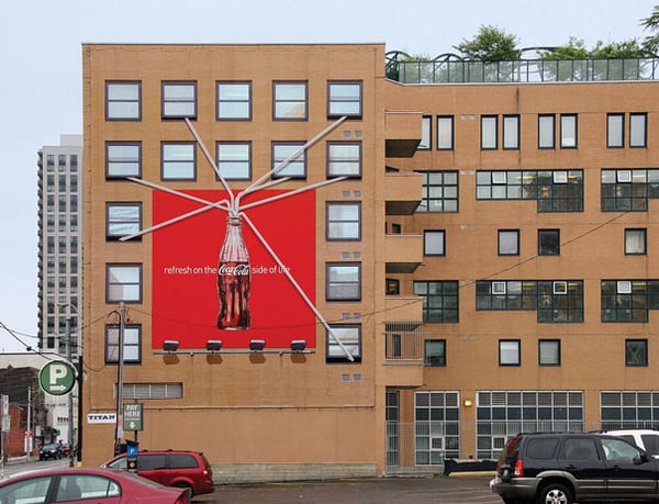 billboard advertising coca cola