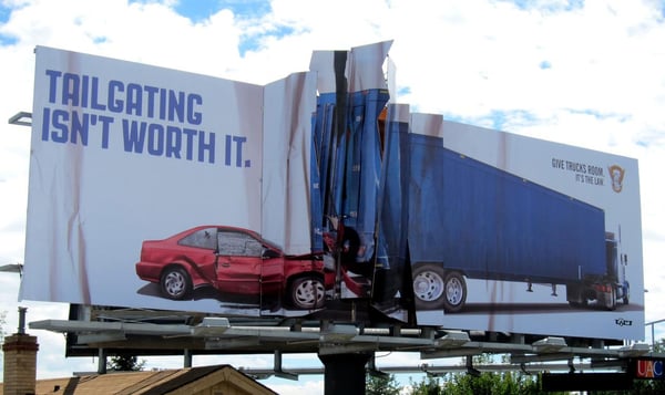 billboard advertising colorado state patrol