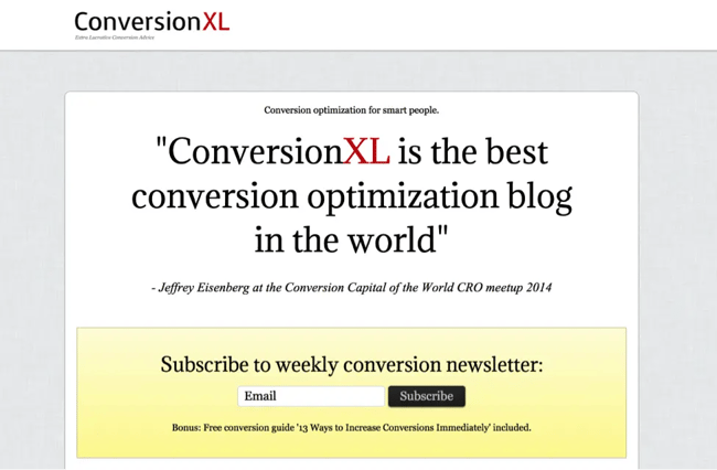 Ex3 ConversionXL
