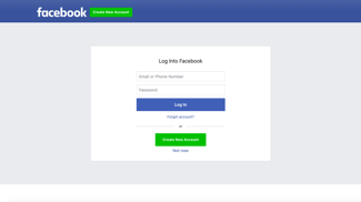 Fill in Facebook login info to set up applet to automatically post to Facebook from WordPress