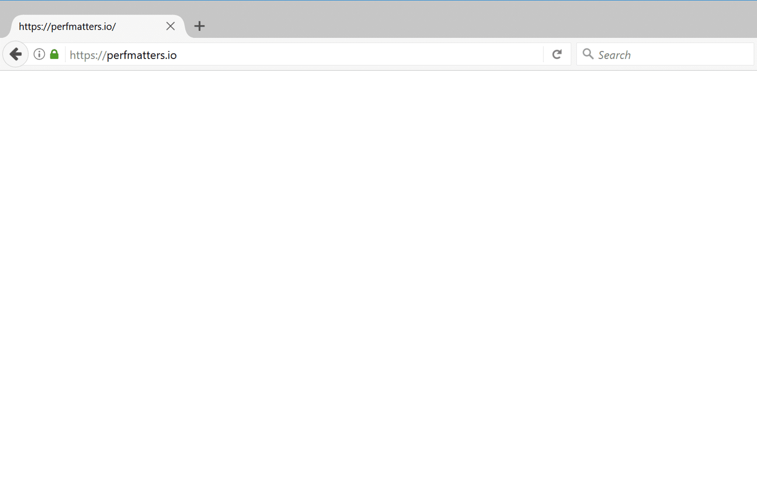 the white screen of death on Firefox