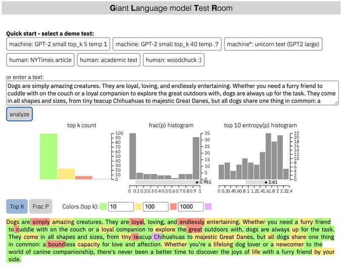 GLTR.jpg?width=679&height=529&name=GLTR - AI Detection: How to Pinpoint AI Generated Text and Imagery [+ Detection Tools]