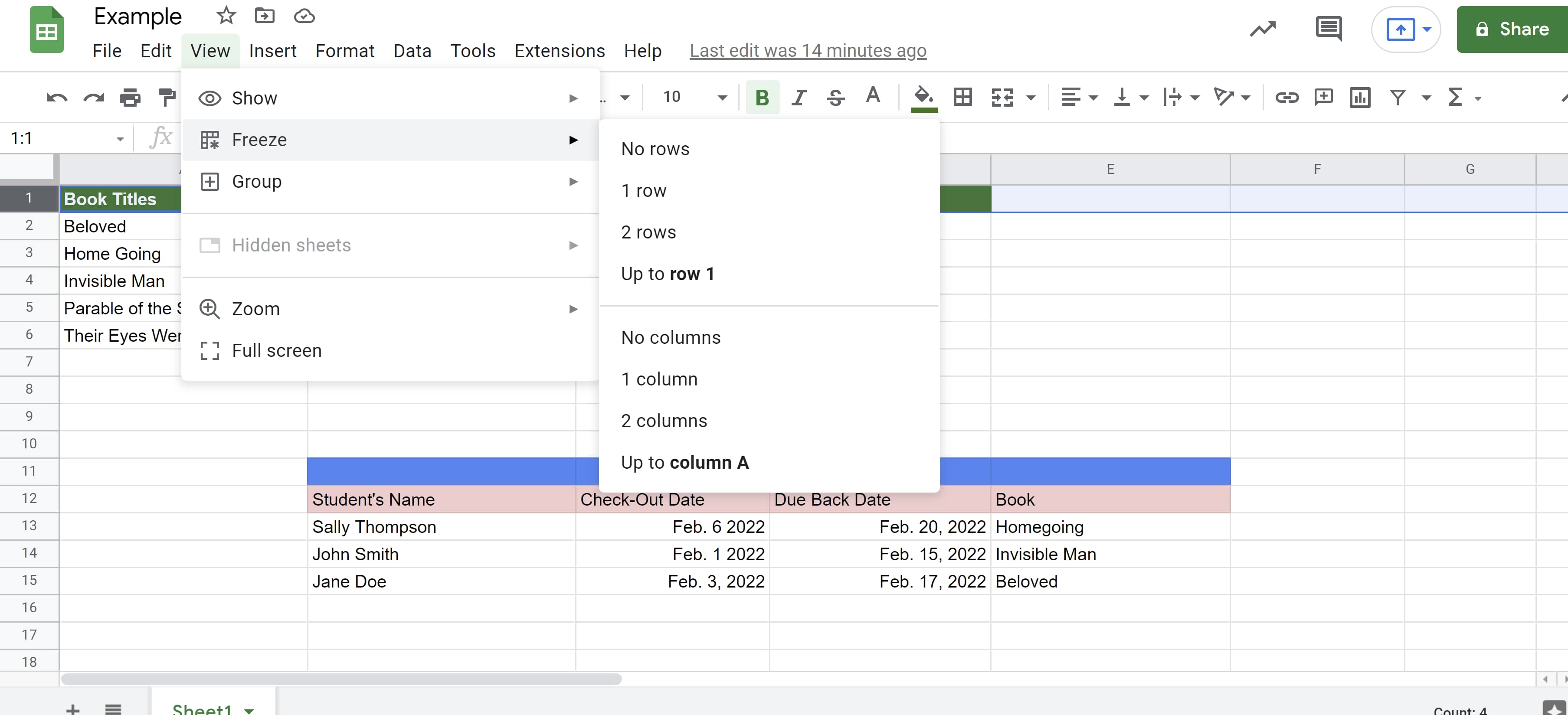 How to Sort in Google Sheets