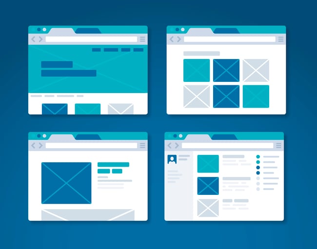 html projects for beginners: wireframe example