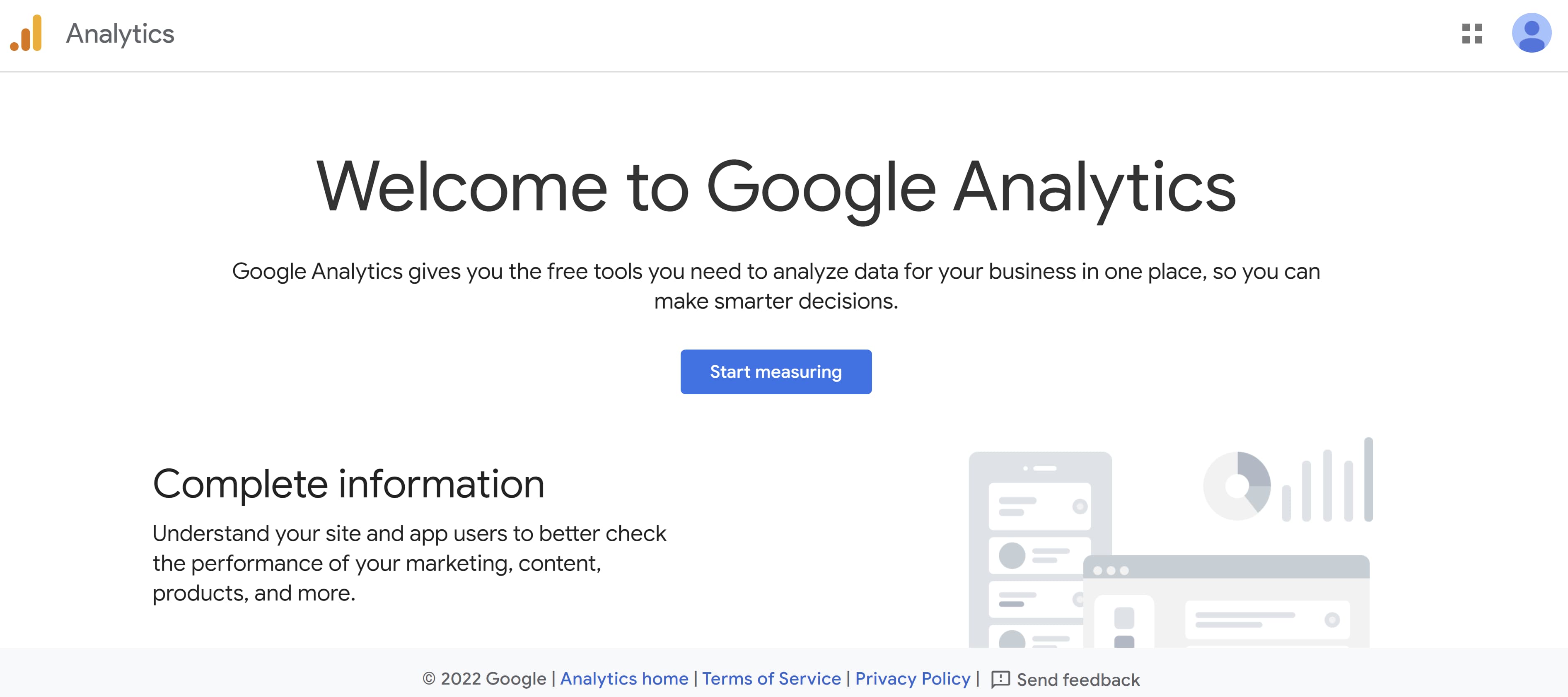 Google Analytics 截图，可用于本地 SEO 审计