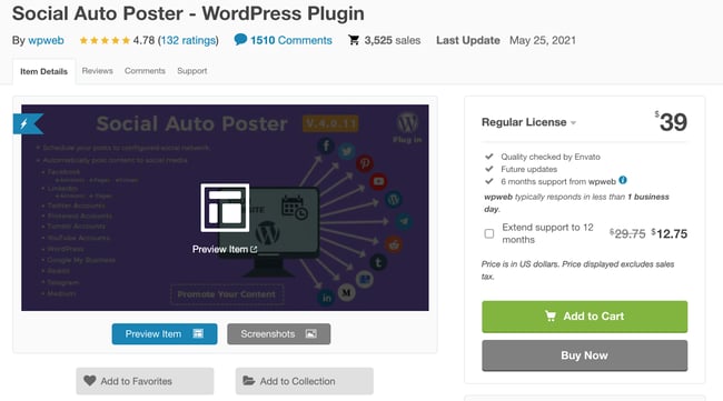 Facebook Plugin for WordPress - Social Auto Poster