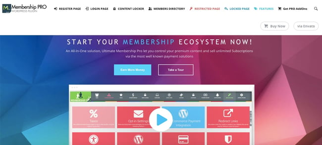 WordPress membership plugin: Ultimate Membership Pro