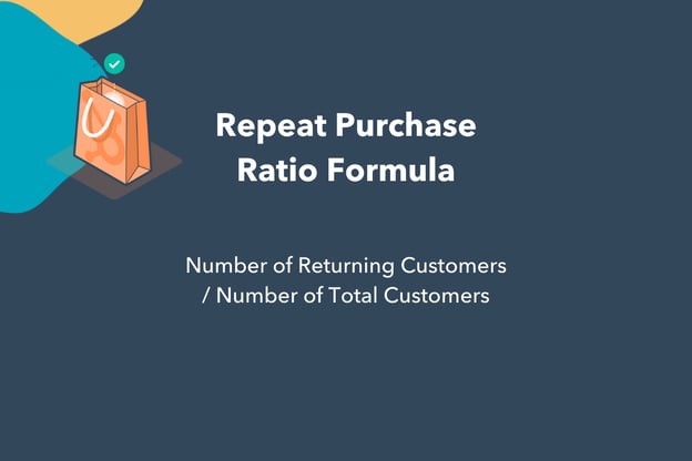 key customer retention metrics: Repeat purchase ratio