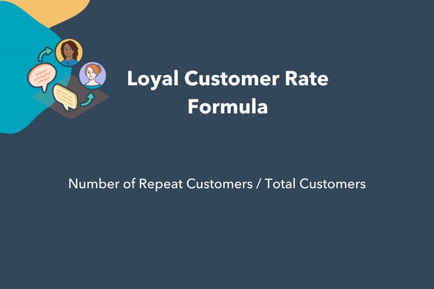 Customer retention metrics: Loyal customer rate