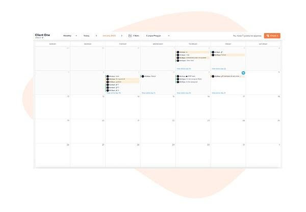 social media calendar tools: Agorapulse