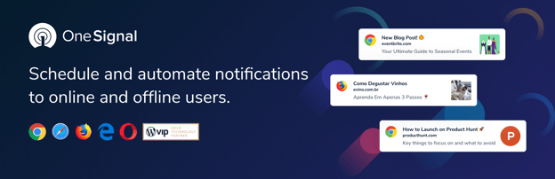 top push notification services: onesignal