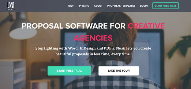 business proposal software: nusii