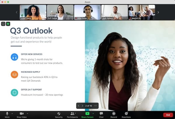 Zoom Video Conferencing Software
