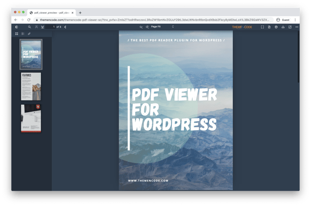 PDF viewer for wordpress download