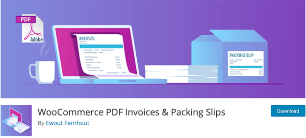 WooCommerce PDF Invoices & Packing Slips WordPress PDF Plugin Download